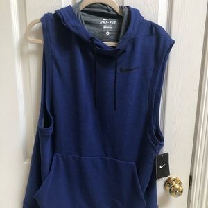 Nike sleeveless hoodie